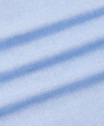 Pale Blue Classic Fit Essential Linen Formal Shirt